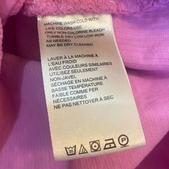 Free People Ray Cord Mini Skirt Bubblegum Pink Womens Size 4 NWOT - Picture 10 of 13